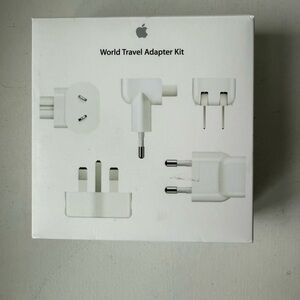Apple World Travel Adapter Kit - White Multi-Plug Set, New never used